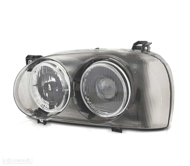 FAROL ESQ VOLKSWAGEN VW GOLF 3 91-97 FUMADO - 1