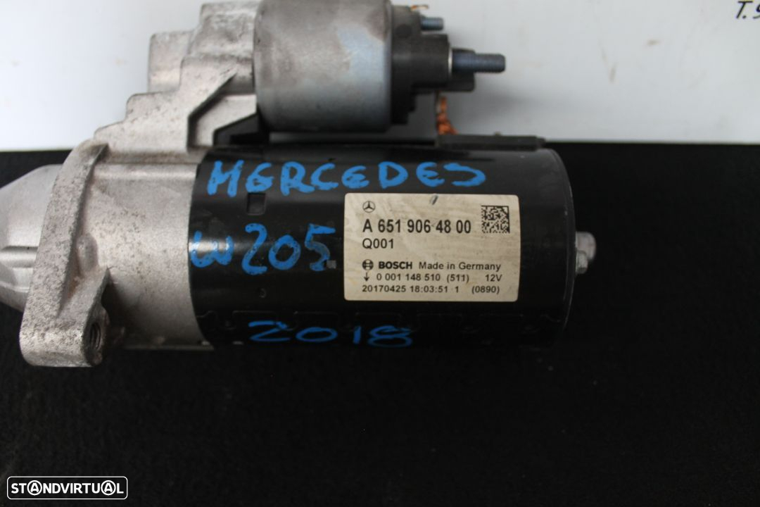 Motor de Arranque Mercedes W205 - 3