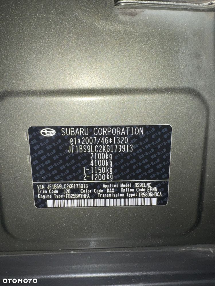 Subaru Outback 2.5i Special Edition (EyeSight) Lineartronic - 30