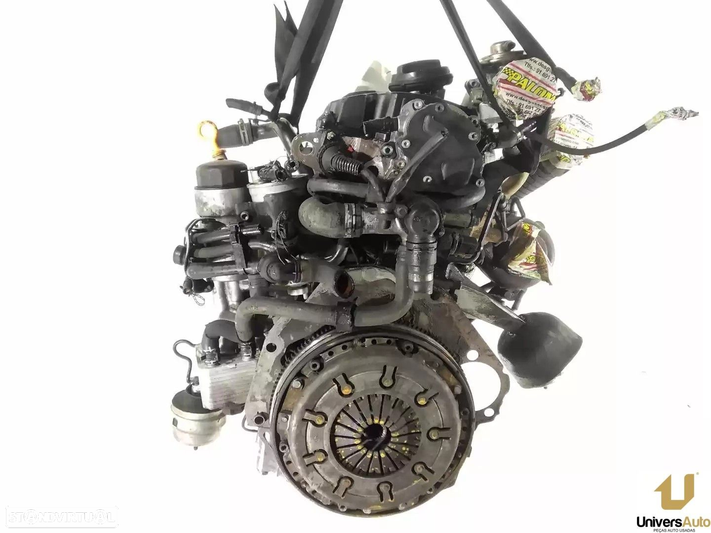 MOTOR COMPLETO SKODA SUPERB I 2002 -AWX - 3