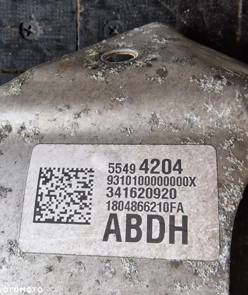 OSŁONY TERMICZNE KOMPLET 55489781 OPEL ASTRA K V 1.6 CDTI - 4