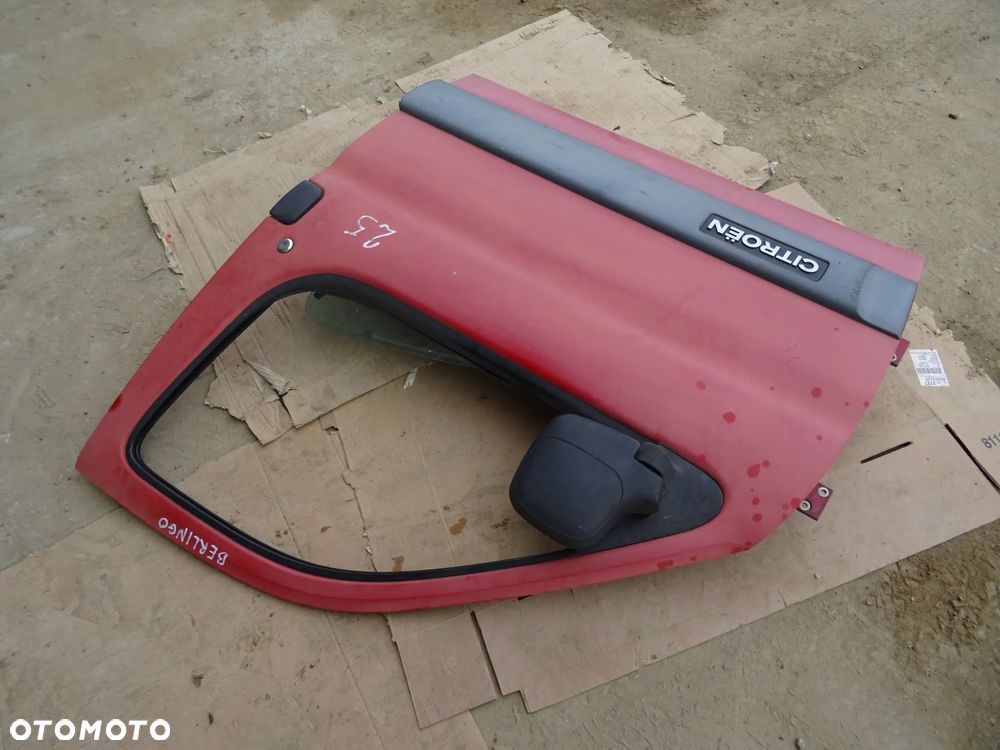 Drzwi Lewe Przód Citroen Berlingo I (Gołe) - 3