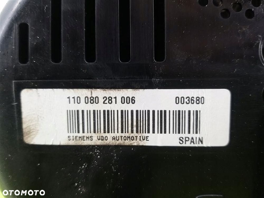 Licznik SEGARY Seat Toledo III 2.0TDI 2004-2009R SEZ7Z0E3139291 11008028100 - 3