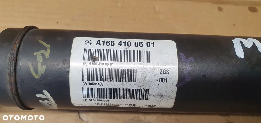 Wał napędowy Mercedes GL X166 W166 3.0 CDI A1664100601 - 7