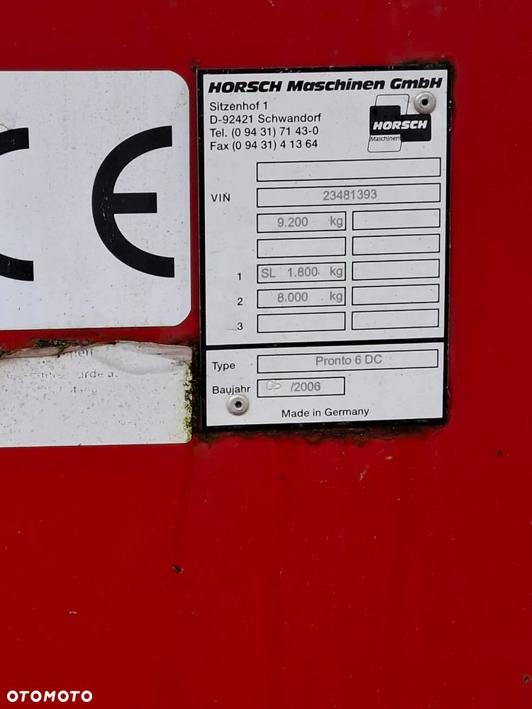 Horsch PRONTO 6DC - 12