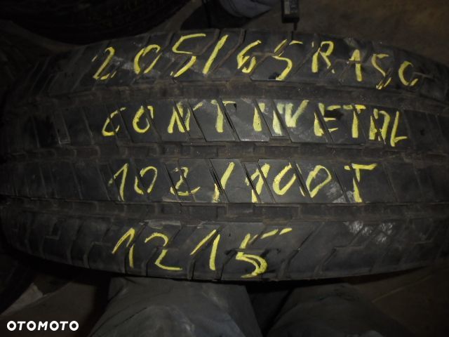 OPONY 205/65R15C CONTINENTAL CONTI VAN CONTACT 100 DOT 1215 10MM - 2