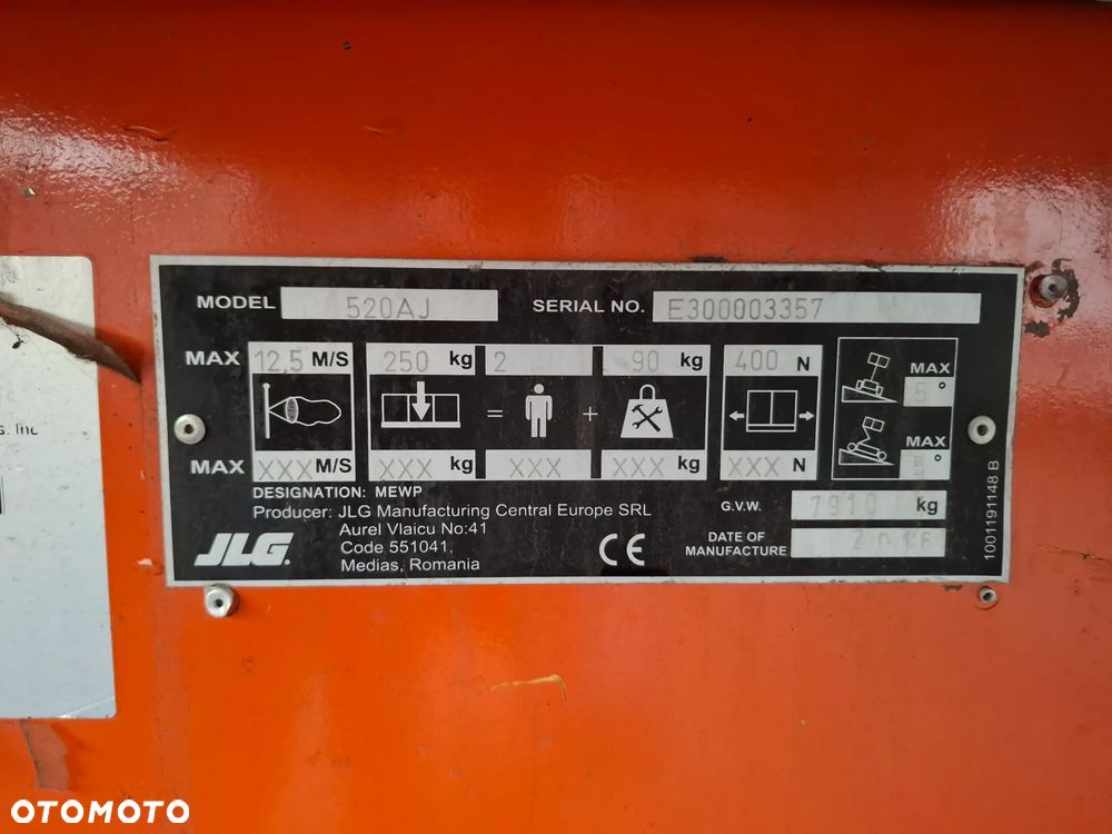 JLG 520AJ - 3