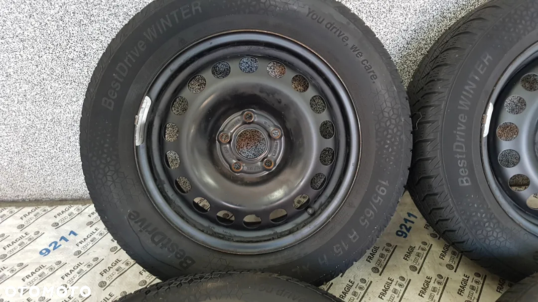 KOŁA ZIMA OPEL ASTRA K  5X105  6jx15 ET37 195/65R15  CZUJNIKI - 9