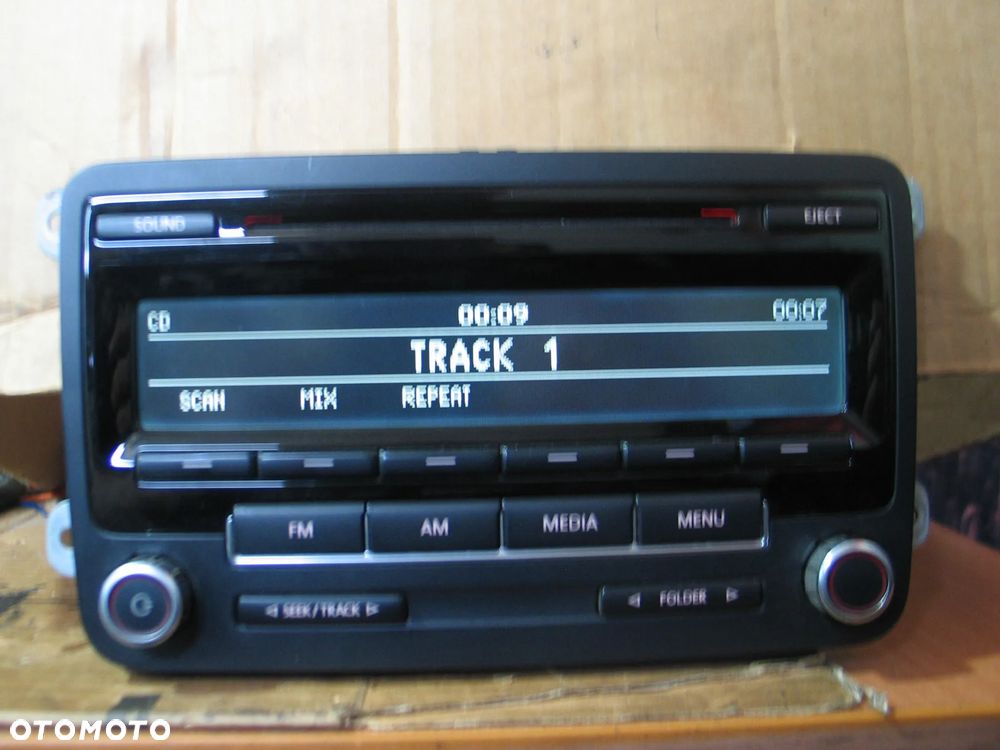 radio radioodtwarzacz Vw Golf Passat Caddy 1K0035164D - 5