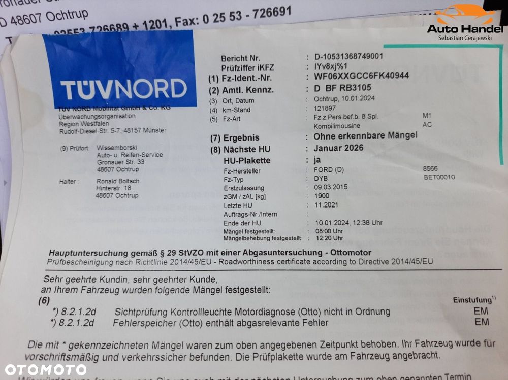 Ford Focus 1.0 EcoBoost STart-Stopp-System TITANIUM - 9