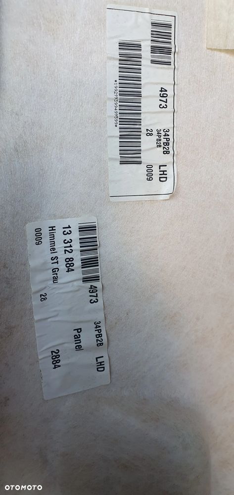 Tapicerka podsufitka sufit Opel Insignia A Kombi - 7