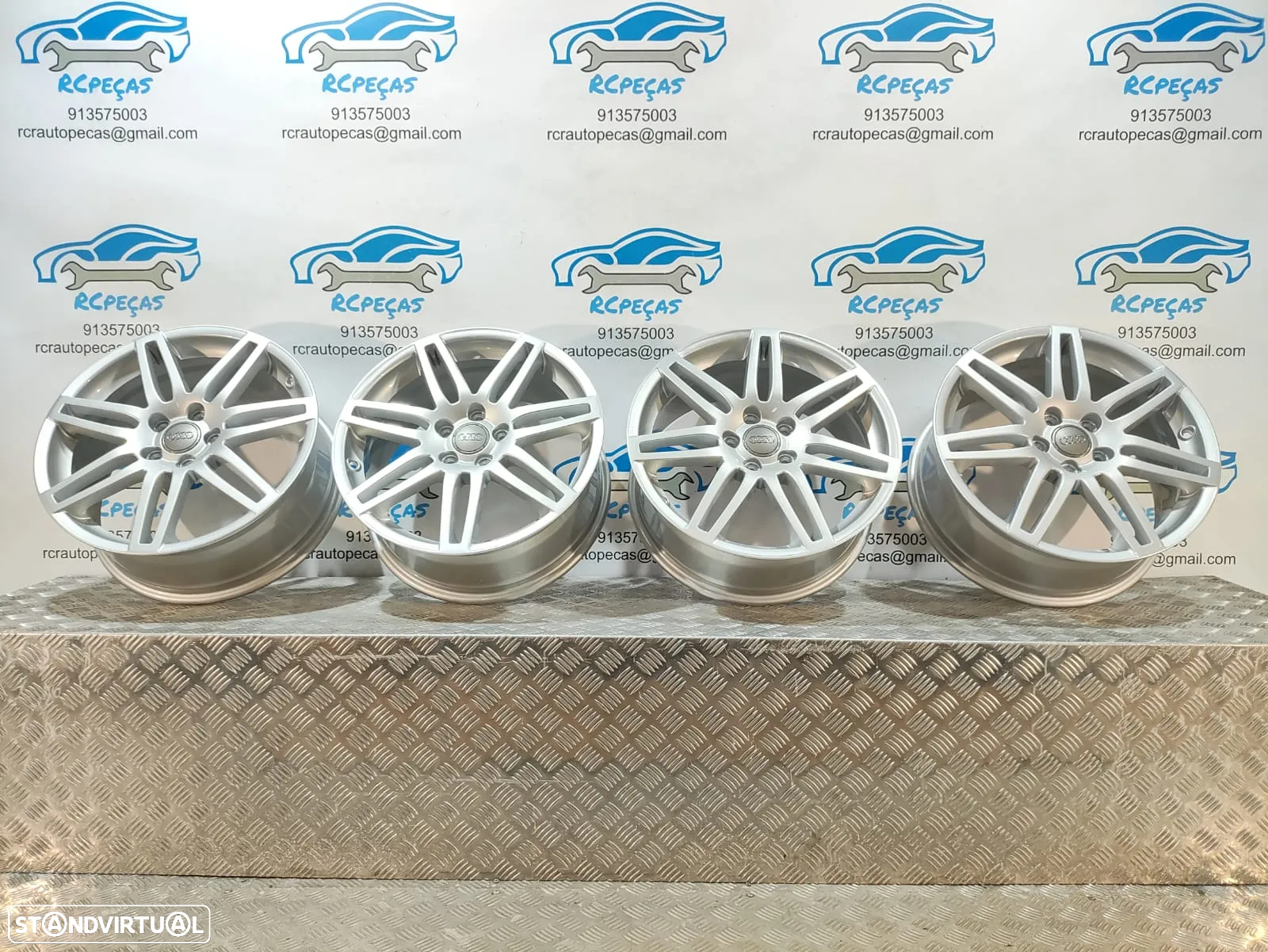 - Jantes 18 Originais Audi A3 8P S-Line 7,5J ET54 5x112 - 9