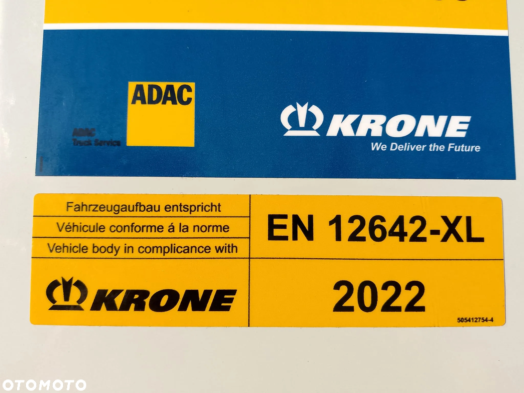 Krone Profi Liner ,XL code, oś podnoszona , STANDARD - 20
