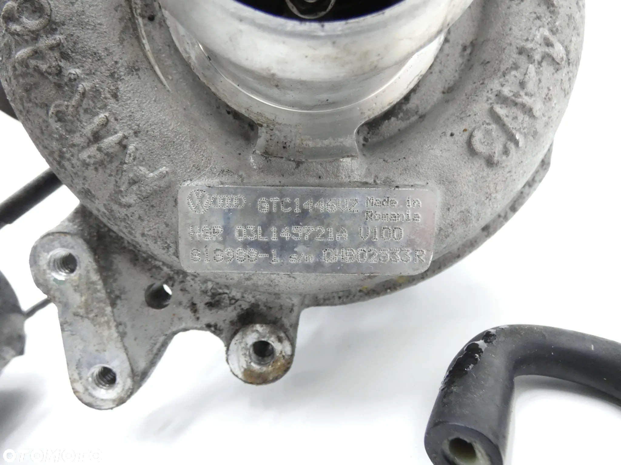 AUDI A4 B8 2.0 TDI CJC TURBINA TURBOSPRĘŻARKA USZKODZONA 03L145721A GORLICE - 8