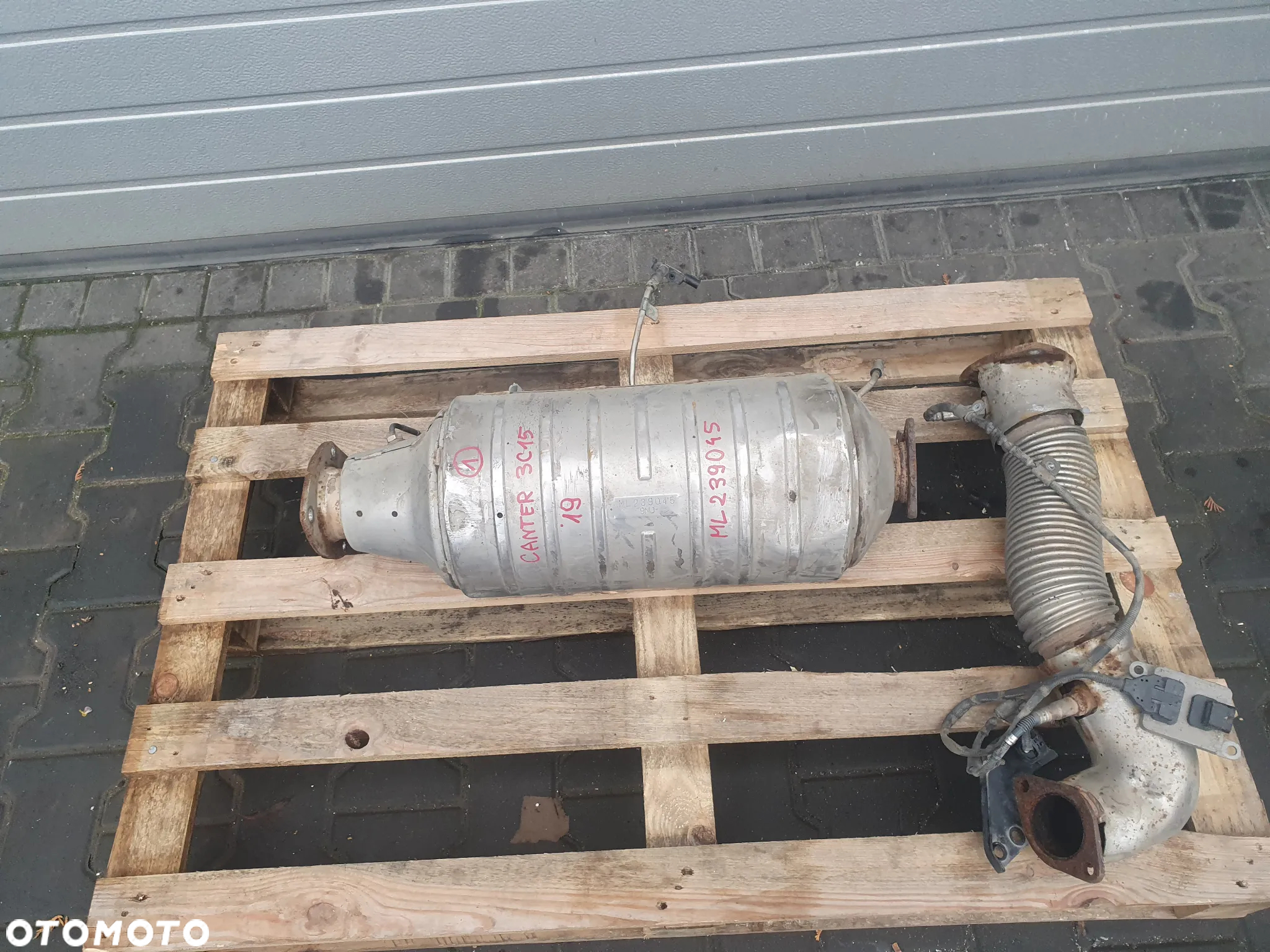 DPF/FAP Fuso Canter 3C15 2019r. ML239045 Kompletny - 2