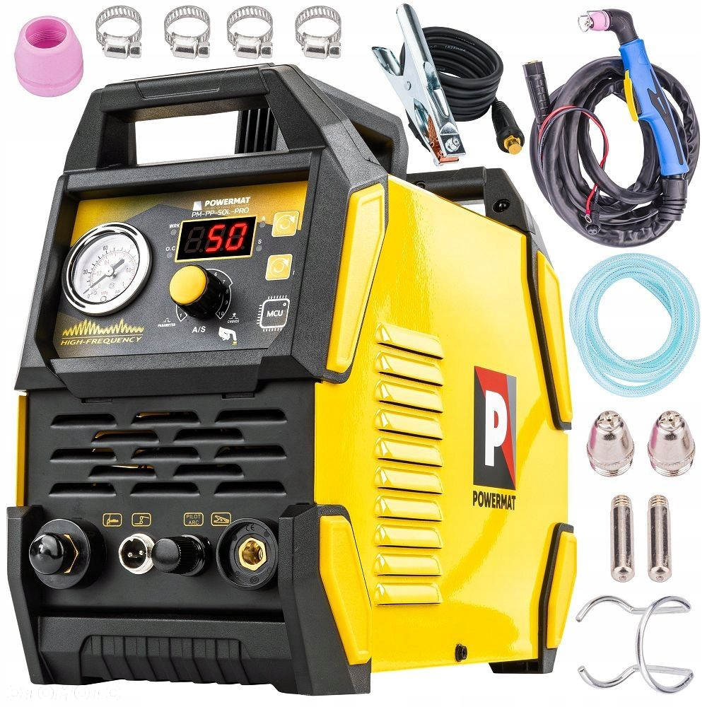 POWERMAT PRZECINARKA PLAZMOWA 6,5kVA IGBT PILOT ARC 2T 4T NET PM-PP-50L-PRO - 4
