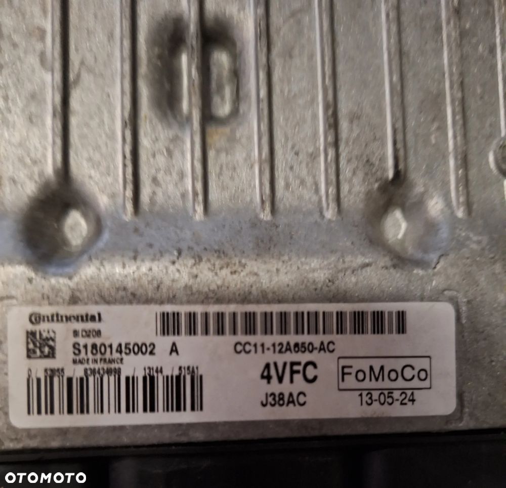 ZESTAW/STEROWNIK SILNIKA CC11-12A650-AC - FORD TRANSIT 2,2 TDCI-13 ROK - 2