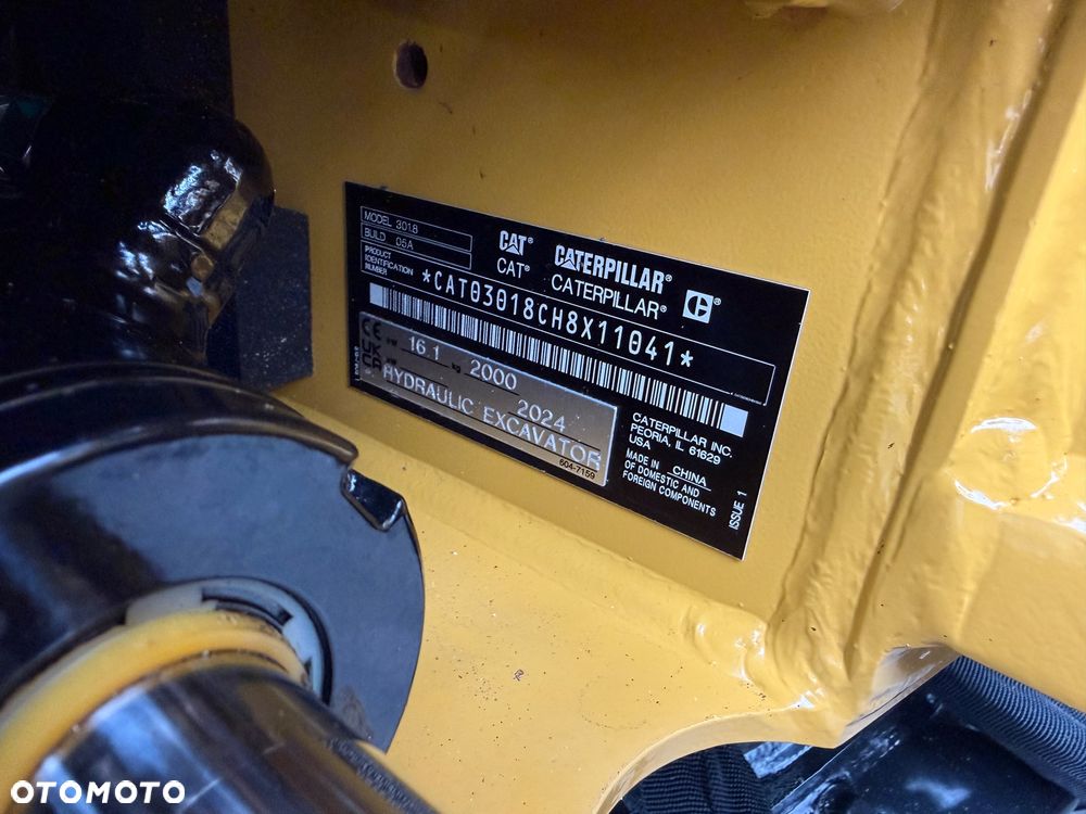 Caterpillar MINIKOPARKA CAT CATERPILLAR 301.8 CR 301 302 2024R. 340mtg - 23