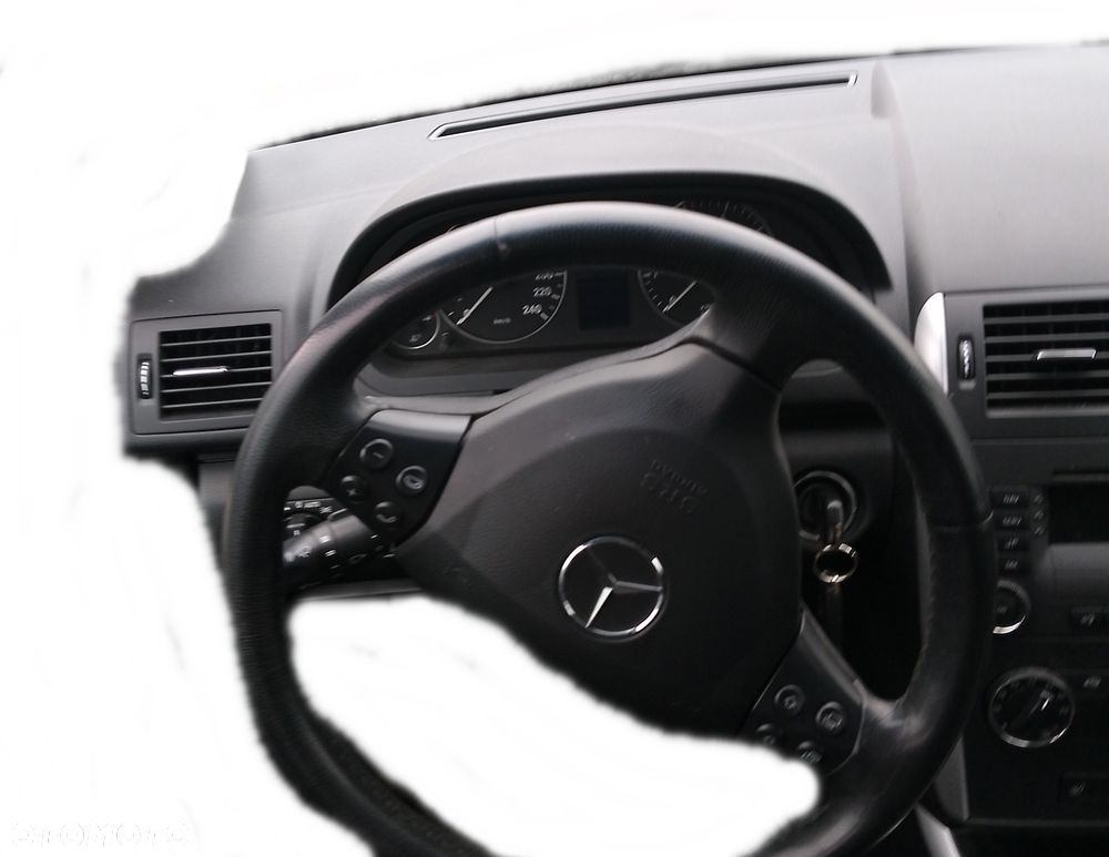 MERCEDES A-KLASA W169 DESKA ROZDZIELCZA KONSOLA SENSOR PASY PODUSZKA AIRBAG - 4