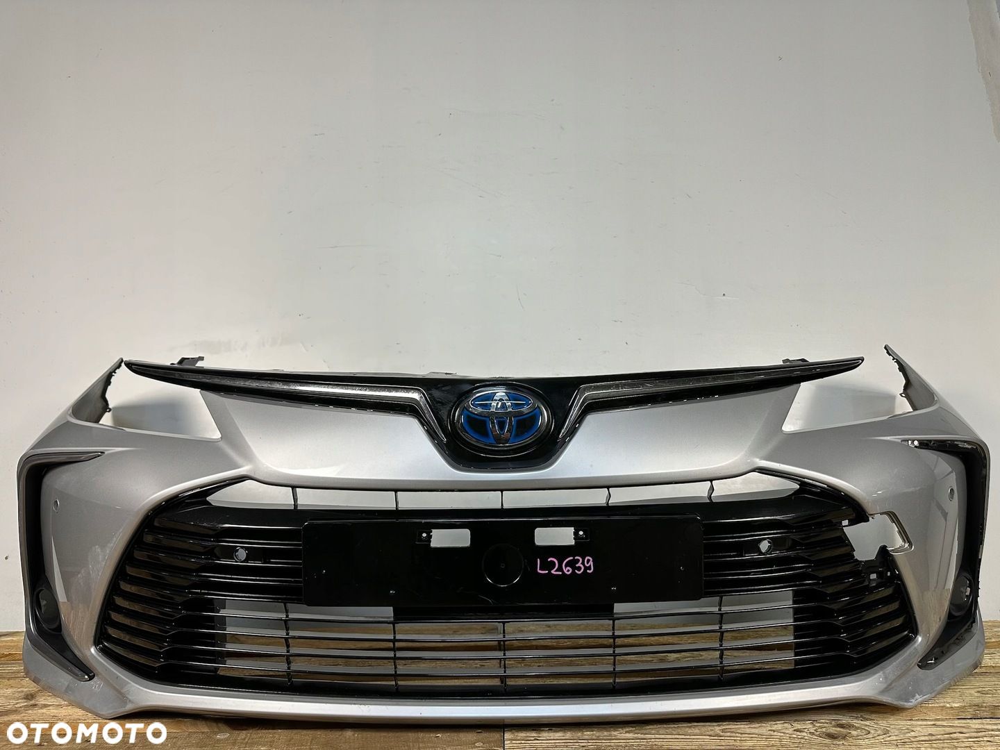 ZDERZAK PRZÓD PRZEDNI TOYOTA COROLLA XII 12 E21 2019- SEDAN KOMPLETNY GRILL - 1