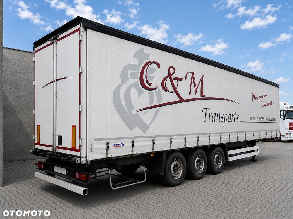 Schmitz Cargobull S01 Naczepa Ciężarowa Burto-Firana OSIE SAF, Nowy Dach ! Rama w ocynku ! Podwieszana Oś , Nowe Oświetlenie ,Nowe Tylne Słupki ! - 3