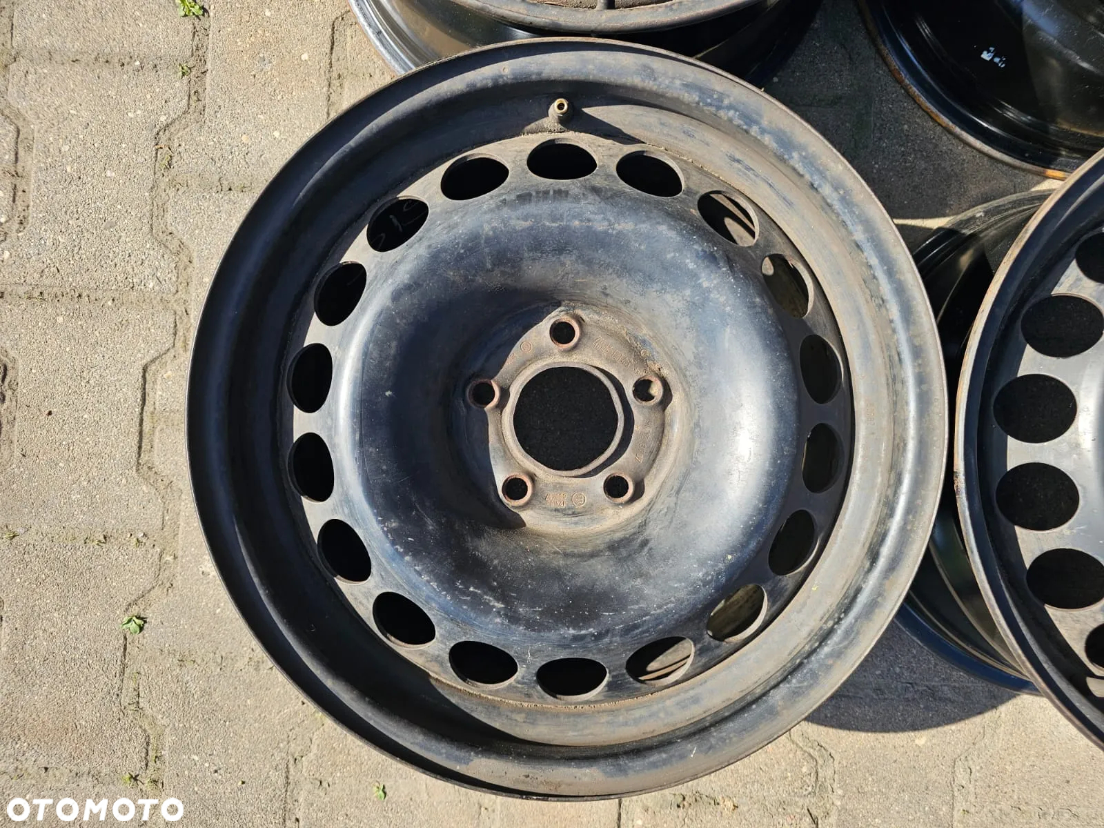 (S15) Felgi stalowe 16'' Audi A4 B8 B9 A6 C7 Mercedes A B C E Klasa / 7,5x16 ET45 5x112 - 5