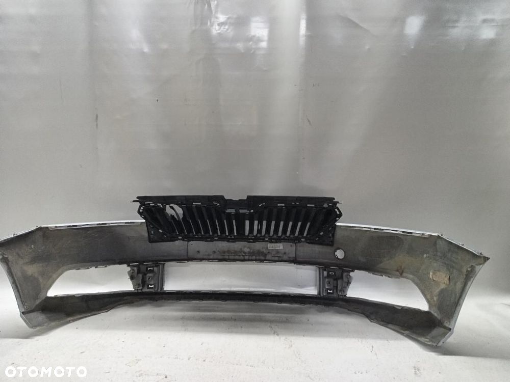 ZDERZAK PRZÓD PRZEDNI SKODA FABIA LIFT 6V0807221F - 6