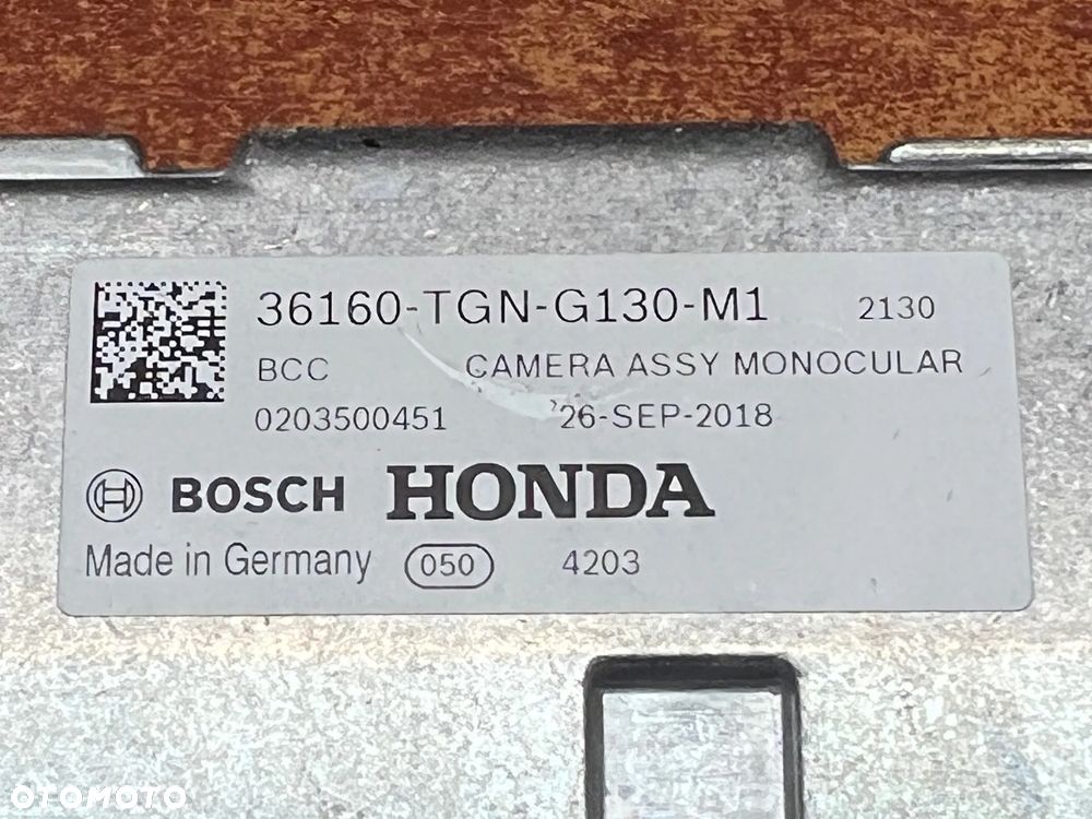 KAMERA ASYSTENT PASA RUCHU PRZÓD HONDA CIVIC X 36160-TGN-G-130-M1 - 3