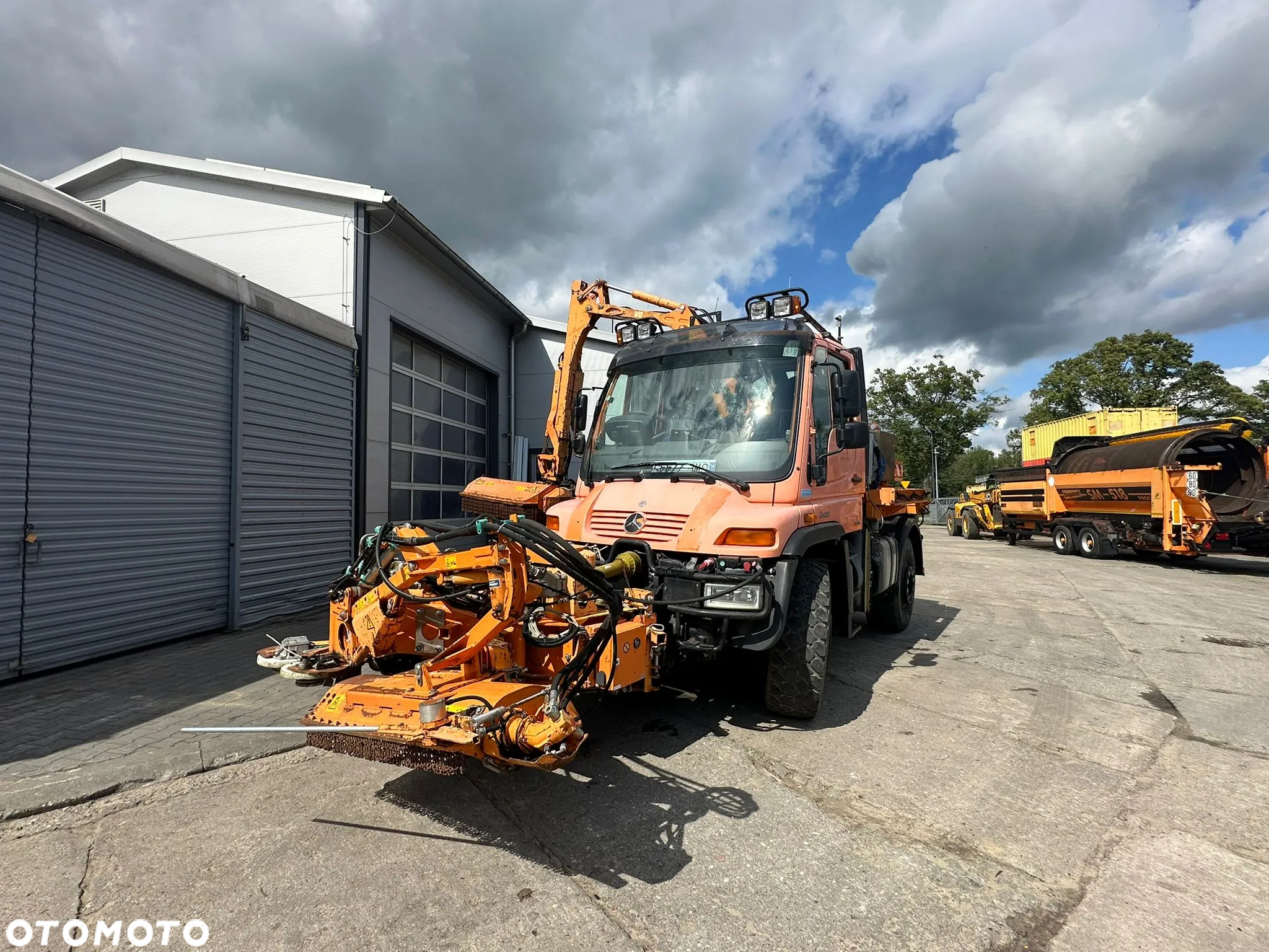 Mercedes-Benz Unimog 405/12 kosiarka, 2008rok, 4x4, 238KM, Mulag - 3