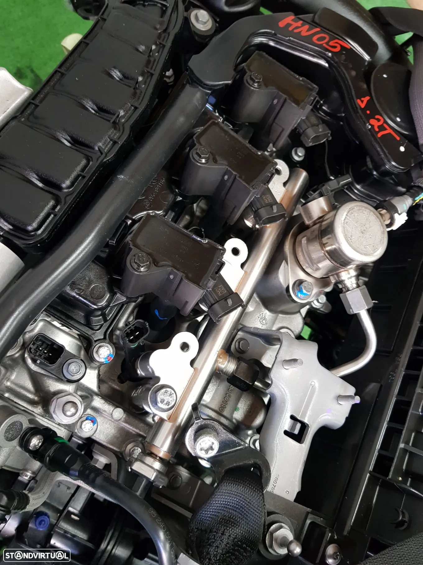 Motor semi novo 1.2 12v turbo E-THP Peugeot 3008 II 5008 II 208 2008  Citron C3 C4 Opel Mokka Corsa f Referencia HN05 - 5