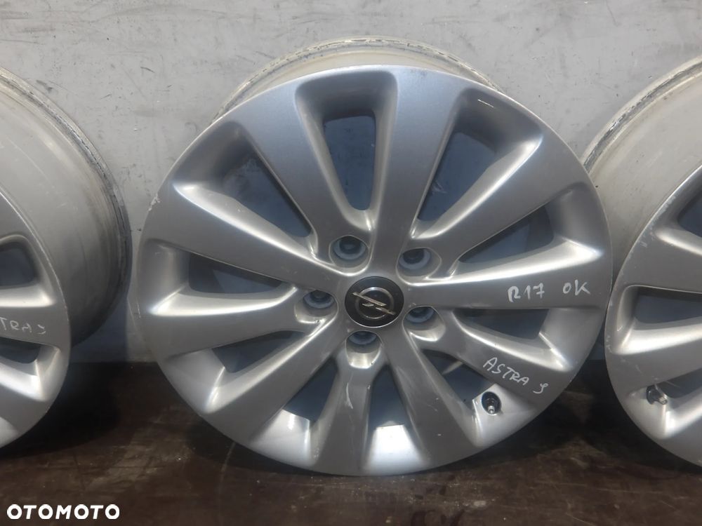 OPEL ASTRA IV J 1.6CDTI FELGI ALUMINIOWE ALUFELGI R17 7J IS44 5X115 - 5