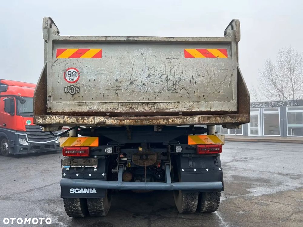 Scania R420 6x6 Hydroburta , stały napęd , zabudowa KOV, niski przebieg 320 tys km , wywrotka, zaczep do przyczepy, - 7