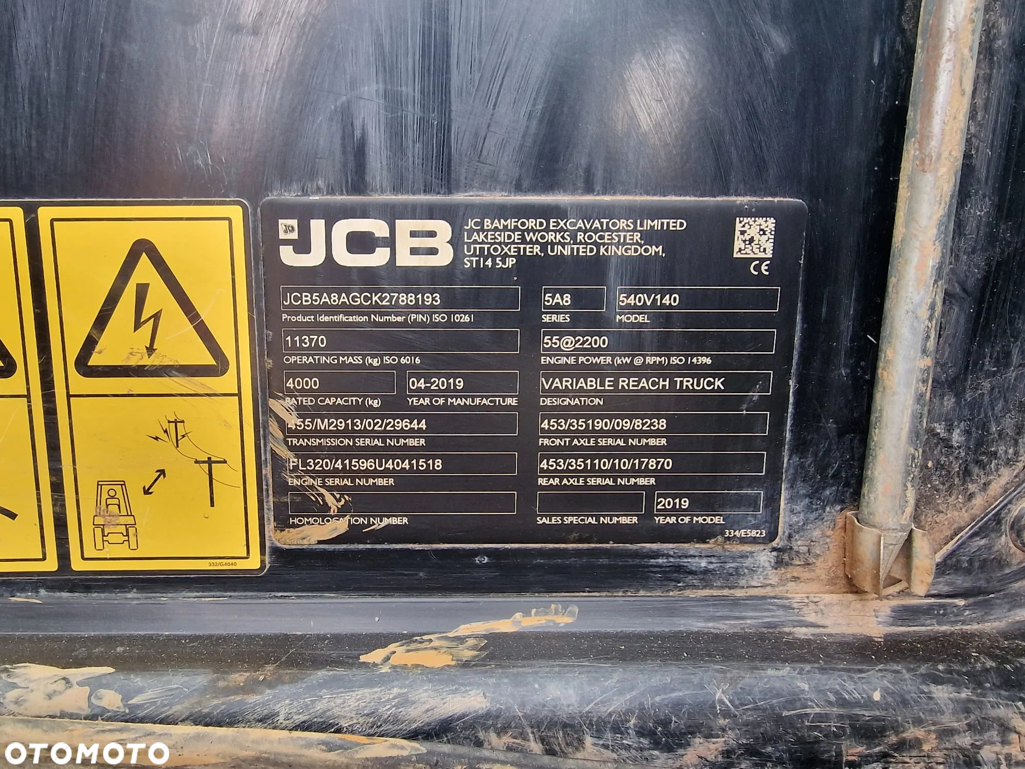 JCB 540- 140 - 9