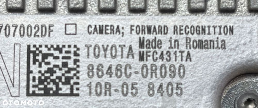 P4 Toyota Rav4 Rav-4 5 2020 - hybrid KAMERA ZMIANY PASA SZYBY 8646C-0R090 - 9