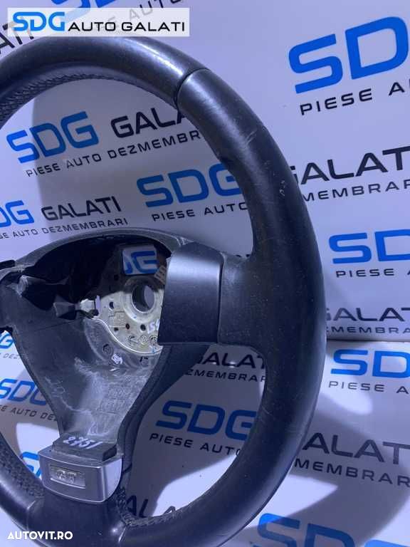 Volan Piele in 3 Spite VW Golf 5 GT 2004 - 2008 Cod: 1K0419091CJ / 1K0419091M - 4