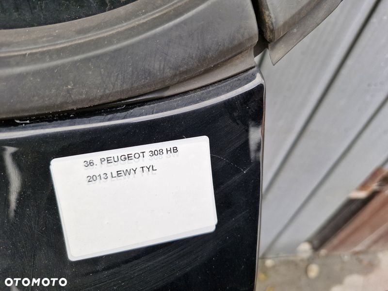 peugeot 308 2 ii hb drzwi lewy tył lewe tylne - 2