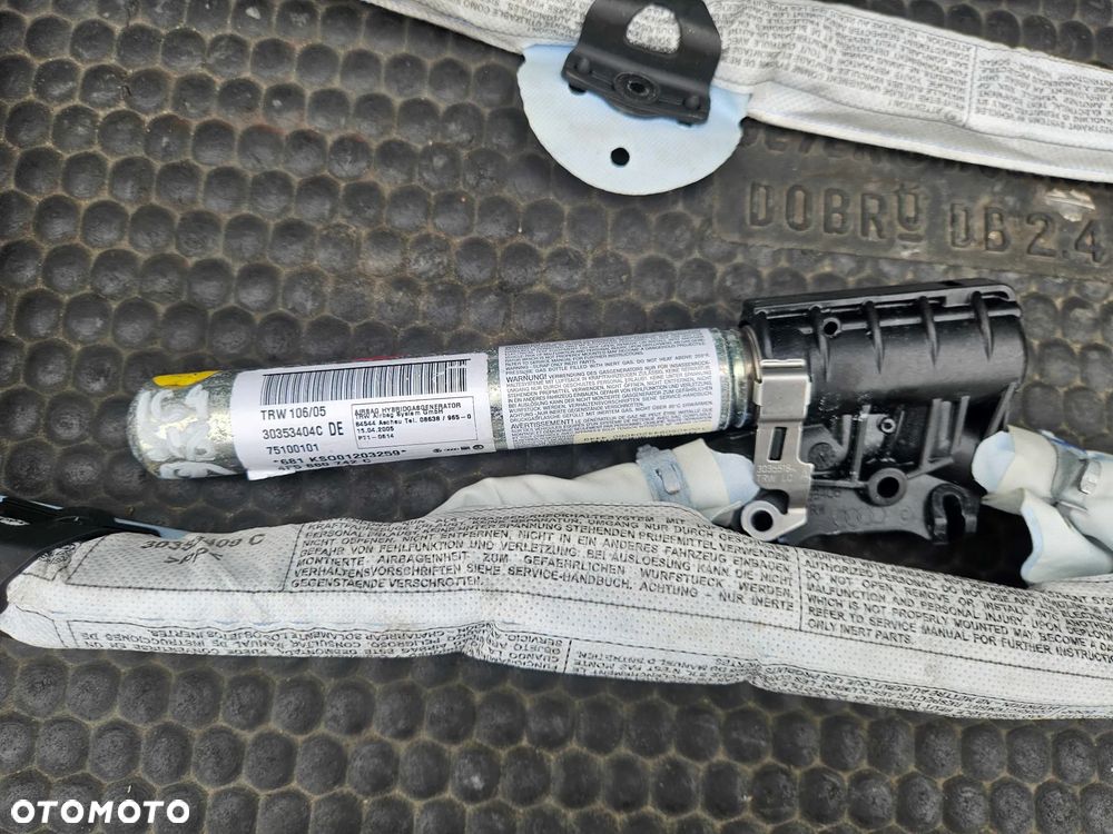 Kurtyna Boczna Kurtyny 4F5880741C 4F5880742C Poduszka Powietrzna Air Bag Lewa Prawa Komplet Audi A6 C6 Sedan. - 25