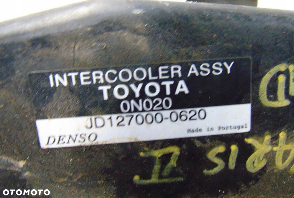 TOYOTA YARIS II 1.4 D4D INTERCOOLER JD127000-0620 - 7