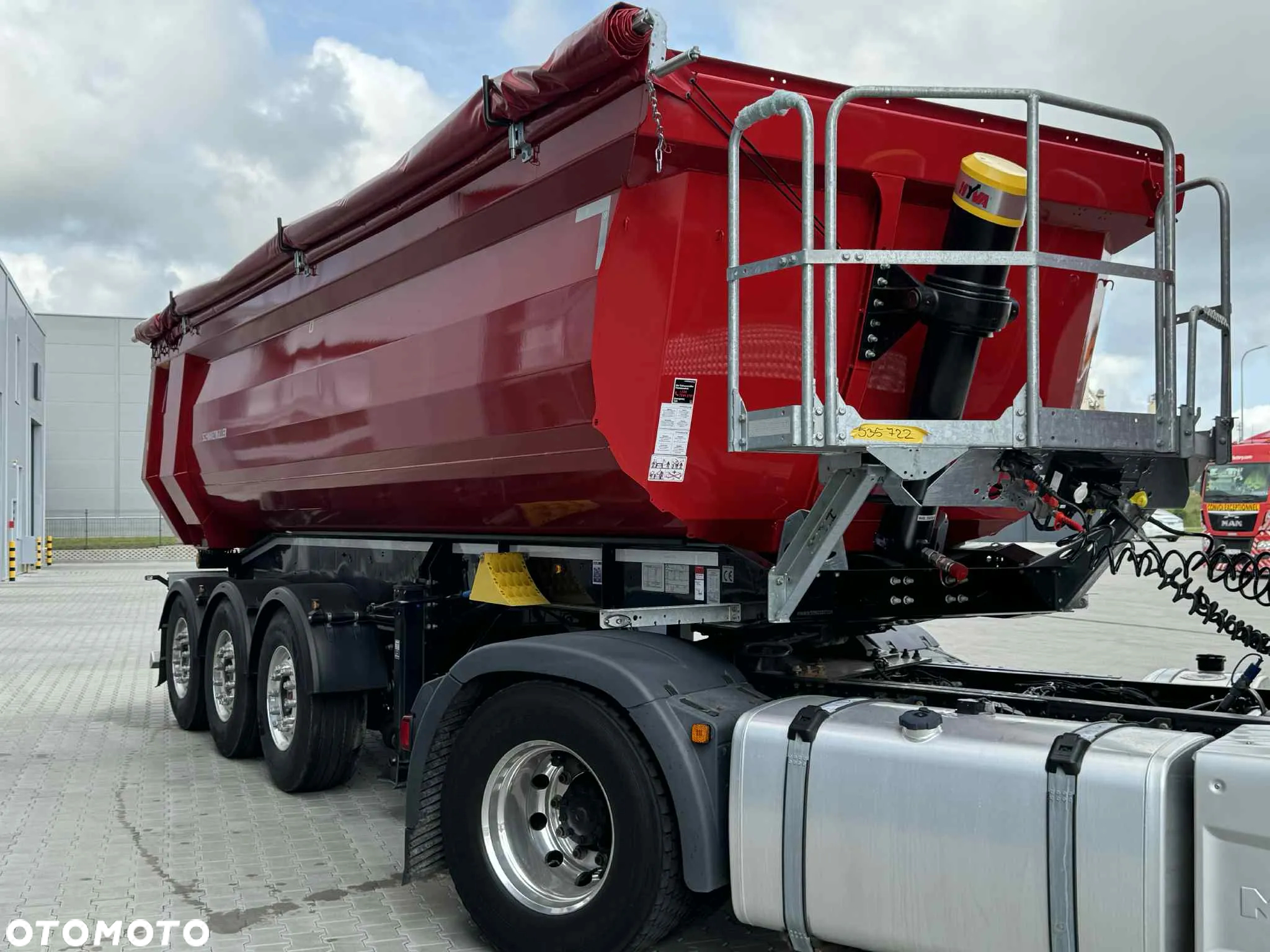 MAN TGX 18.510 BLS HYDRAULIKA RETARDER + SCHWARZMULLER WYWROTKA STAL 27m3 - 8