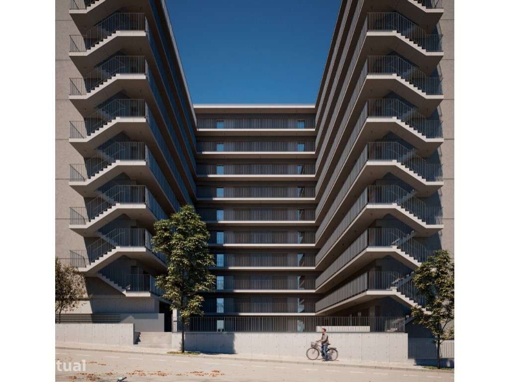 Apartamento T1 novo no Monte da Virgem, Porto - Grande imagem: 2/10