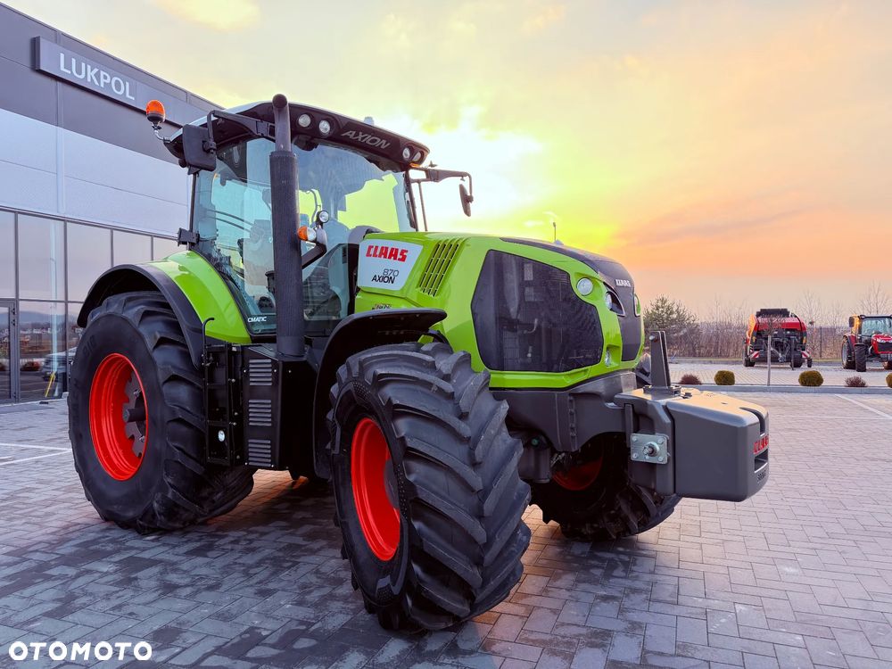 Claas AXION 870 - CMATIC - Pełna Opcja - GPS - KRAJOWY - 4
