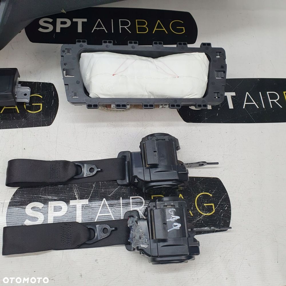 BMW G30 G31 SERIA 5 DESKA ROZDZIELCZA KONSOLA KOKPIT PULPIT PODUSZKI AIRBAG AIR BAG PASY KIT SET - 9