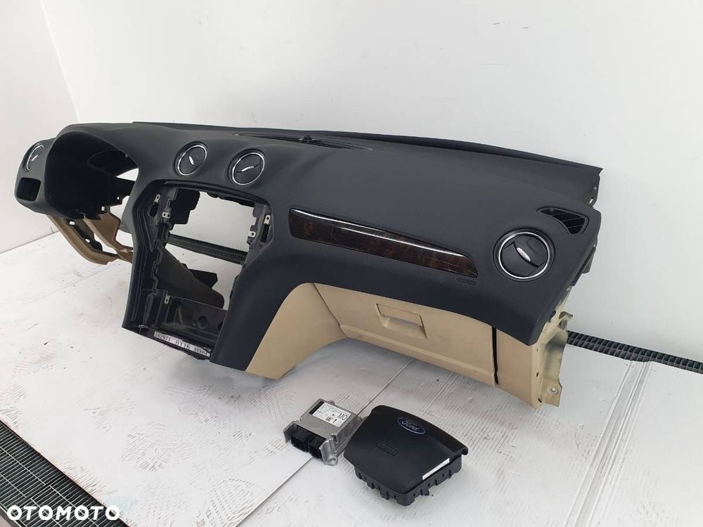 DESKA KONSOLA BEŻOWA BEŻ PODUSZKI MONDEO MK4 IV - 3