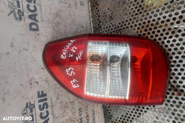 Lampa / Tripla stop dreapta pe aripa Opel Zafira A [1999 - 2003] Mini - 2
