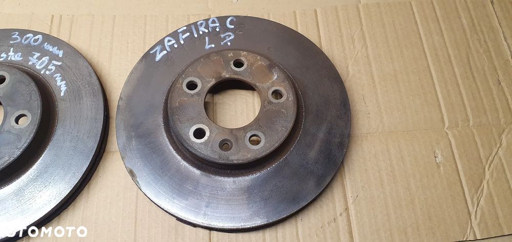 Tarcze hamulcowe przód przednie Opel Zafira C 1.4 Turbo - 4