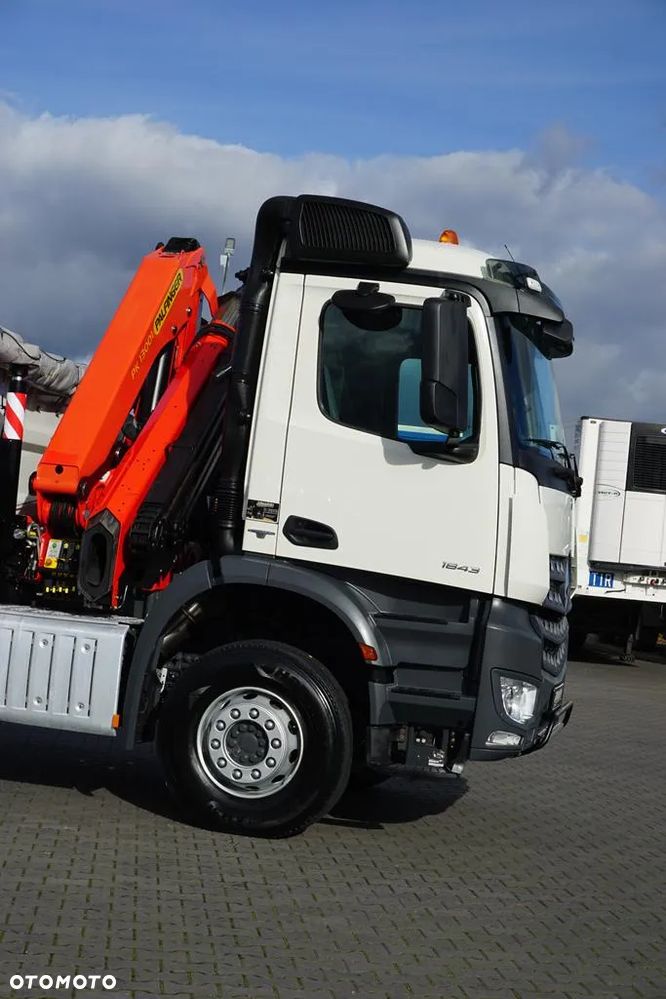 Mercedes-Benz / AROCS / 1843 / E 6 / WYWROTKA + HDS / ROTATOR / PALFINGER PK 13001 / WYSIĘG 17 M - 37