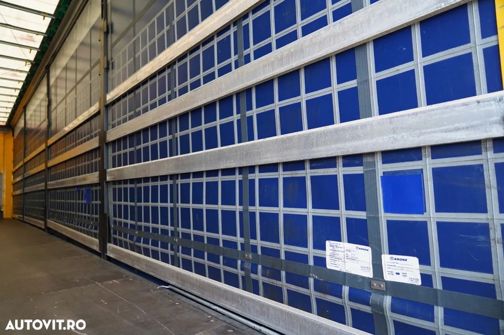 Krone CORTINĂ KRONE / MEGA / ACOPERIȘ RIDICAT / PRELATĂ ARMATĂ / PLATĂ JOSĂ / - 18