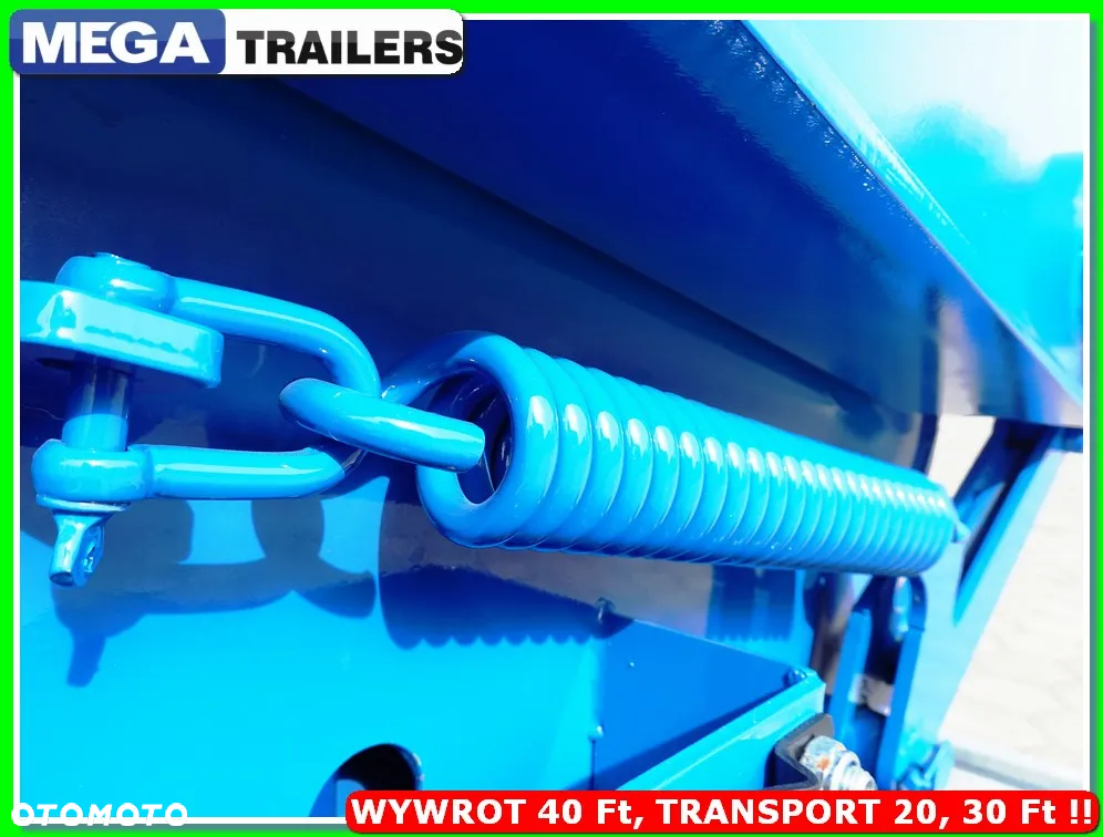 Mega 65 m³ wywrotka na kontener 40 Ft / do 44,0 T DMC zestawu !!! - 13