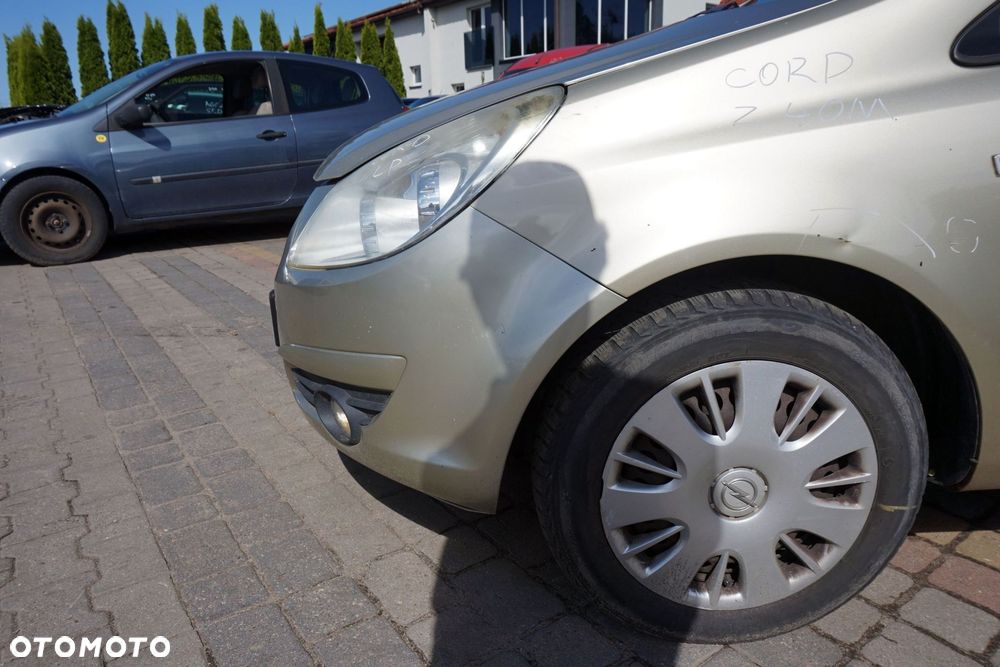 MASKA ZDERZAK BŁOTNIKI LAMPY CORSA D IV Z40M  OPEL 2006-2011 ZŁOTY PRZÓD KOMPLETNY - 28
