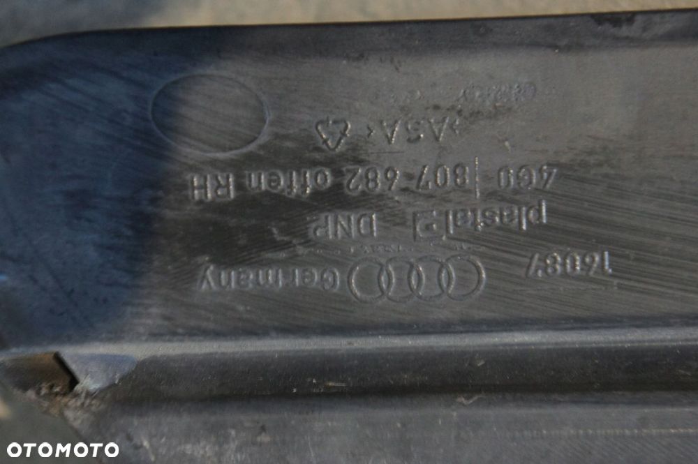 NR 448 Kratka Zderzaka Lewa Audi A6 4G0807151LH - 7